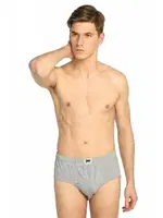 Erkek Kom Slip Külot Tutku 0109-R - 12 Adet Gri görsel 4