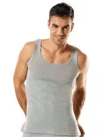 Erkek Ribana Atlet Tutku 0102-R - 6 Adet Gri