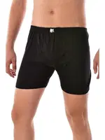 Tutku Erkek Ribana Paçalı Arjantin Boxer Şort Tutku 0111-R - 6 Adet Siyah farklı açı