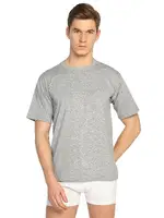 Sıfır Yaka Erkek Penye Atlet Tutku 0105-R - 6 Adet Gri