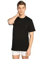 Sıfır Yaka Erkek Penye Atlet Tutku 0105-R - 6 Adet Siyah detay görünüm