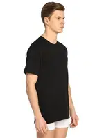 Sıfır Yaka Erkek Penye Atlet Tutku 0105-R - 6 Adet Siyah farklı açı