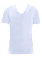 V Yaka Erkek Tshirt Tender Cotton Beyaz BlackSpade 9239  Beyaz