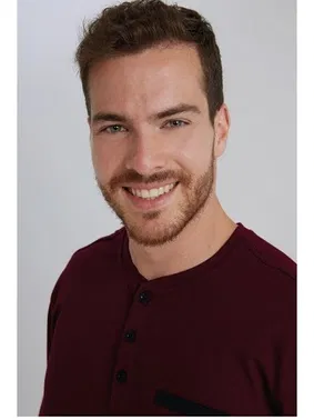 Eros Yakası Düğmeli Uzun Kollu Erkek Bordo Pijama Takım Eros ESE960 - Alternatif Görünüm