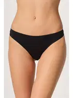 Yapıştırma Lazer Kesim String Külot Emay 2802 Siyah görsel 8