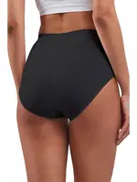 Yüksek Bel Dikişsiz Esnek Slip Külot Elite Life 811 Siyah görsel 4