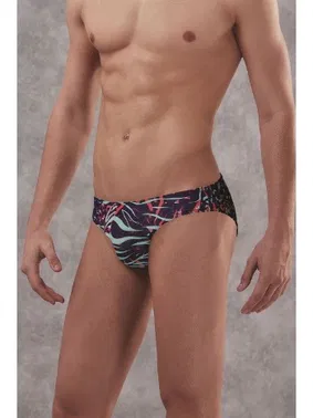 Doreanse Zebra Baskılı Erkek Külot Slip Doreanse 1409