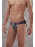 Zebra Baskılı Erkek Külot Slip Doreanse 1409 Leozebra