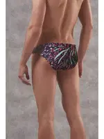 Zebra Baskılı Erkek Külot Slip Doreanse 1409 Leozebra detay görünüm