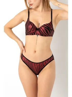 DOREMI Zebra Desenli Sütyen Takım DoReMi 002-001601