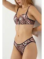 Zebra Desenli Sütyen Takım DoReMi 002-001601 görsel 6