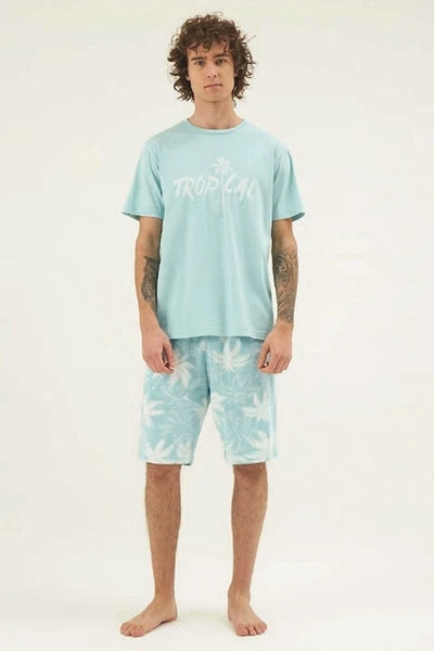 0 Yaka Yazlık Şort Takım Eros 30252