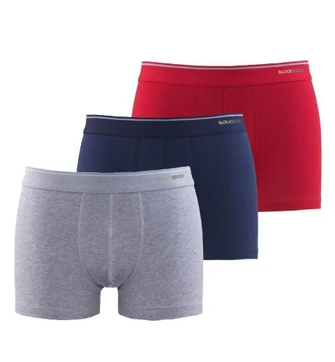 3lü Erkek Boxer Shorty Paket Tender Cotton BlackSpade 9670