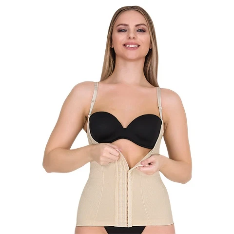 Agraflı Göğüs Altı Ayar Askılı Atlet Korse Form Time 6207