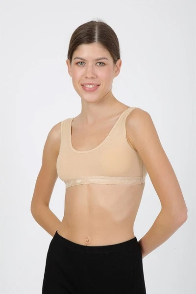 Akbeniz Kalın Askılı Pedli Kadın Büstiyer 2152