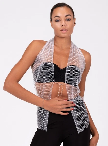 Taşlı fantezi Üst Giyim Çeket Altı Şık Fantezi Elbise Aksesuarı Wonda Wear