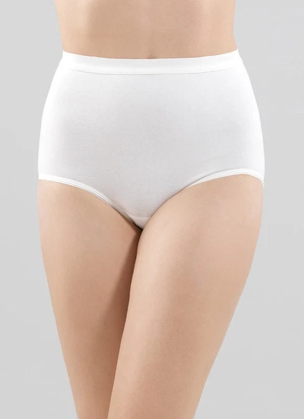 Beyaz Kadın Slip Külot Essential BlackSpade 1314