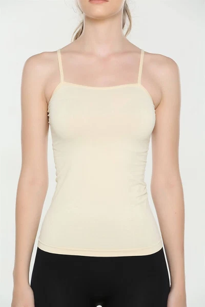 Büyük Beden Maxi İnce Askılı Uzun Atlet Elite Life 847