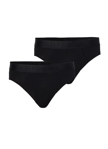 Erkek Slip Külot 2li Paket Mood Siyah BlackSpade 9322