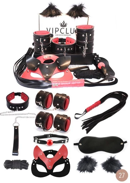 Fantazi Harness Siyah BDSM Set Vip Club 402 COM 3