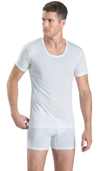 Bisiklet Yaka %100 Pamuk Fanila Atlet Jiber 103