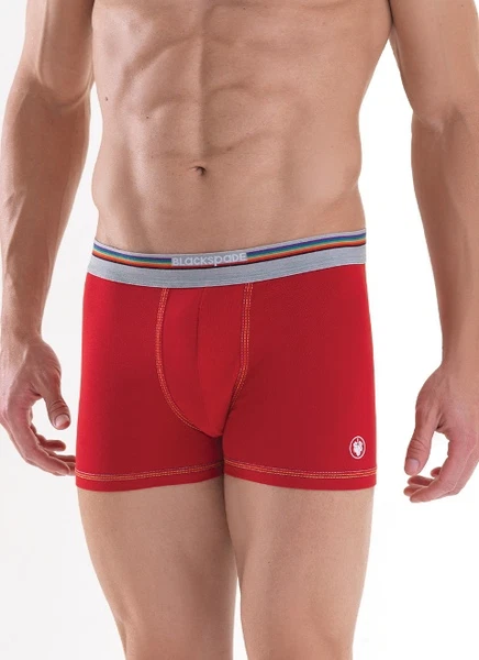 Kırmızı Erkek Pamuk Elastan Boxer Colours BlackSpade 9550
