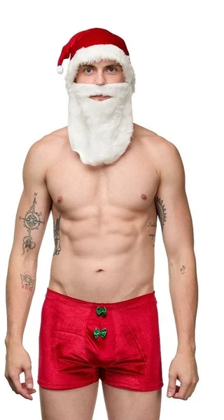 Fantezi Noel Baba Kostümü La Blinque 15736