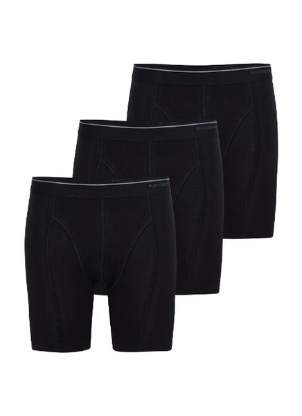 Siyah Erkek Boxer 3lü Paket 9683 BlackSpade