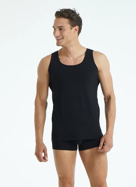 Siyah Erkek Organik Atlet BlackSpade 9480