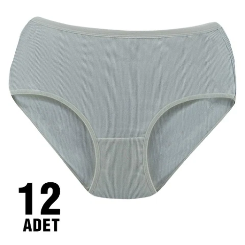 Kaşkorse Yüksek Bel Bato Külot Tutku 0959 - 12 Adet