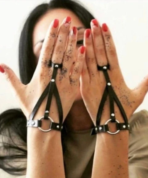 Deri Fantezi Harness Eldiven Vonda Wear 81026