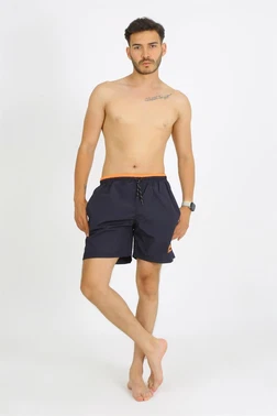 Akbeniz Sport Lacivert Cepli Erkek Deniz Şortu Akbeniz 27485 - Alternatif Görünüm