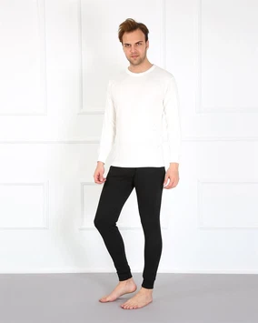 Akbeniz Pamuklu Siyah Tek Alt Erkek İçlik Akbeniz 19102