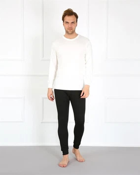 Akbeniz Pamuklu Siyah Tek Alt Erkek İçlik Akbeniz 19102 - Alternatif Görünüm