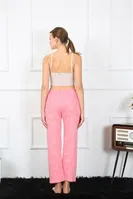 Pamuklu Pembe Kadın Tek Alt Pijama Akbeniz 27462 Pembe görsel 4