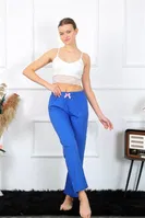 Lastikli Pamuklu Kadın Tek Alt Pijama Akbeniz 27465 Saks detay görünüm