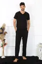 Beli Lastikli Kadın Pamuklu Tek Alt Pijama Akbeniz 27496