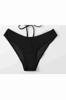 Arkadan Büzgülü Brezilyan Bikini Altı Angelsin MS42288 Siyah farklı açı