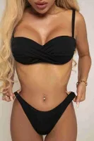 Brezilyan Şık Bikini Altı Siyah Angelsin 43608 Siyah