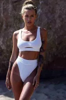 Angelsin Şık Bikini Altı Beyaz MS41609 Beyaz