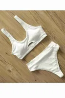 Angelsin Şık Bikini Altı Beyaz MS41609 Beyaz detay görünüm