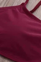 Boş Kap Kadın Bikini Takım Bordo Angelsin 4254 Bordo detay görünüm