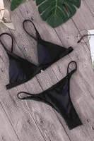 V Kesim Üçgen Siyah Bikini Altı Angelsin 4005 Siyah farklı açı