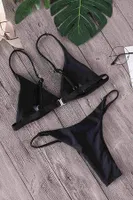 V Kesim Üçgen Siyah Bikini Altı Angelsin 4005 Siyah görsel 4