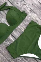 Angelsin Yeşil Bikini Üstü Yeşil Yeşil görsel 4