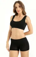 Bambu 2 li Bayan Boxer Q-En 901 Siyah farklı açı