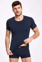 Bambu Erkek Boxer İlke 1606 Lacivert detay görünüm