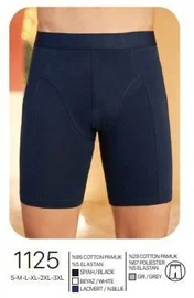 Berrak Likralı Erkek Uzun Boxer Berrak 1125