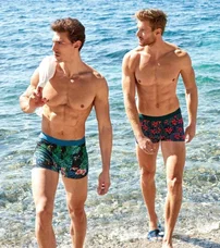 Berrak Dijital Baskı Erkek Boxer Berrak 4431