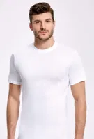 Beyaz %100 Pamuk 0 Yaka Fanila İlke 1004 Beyaz